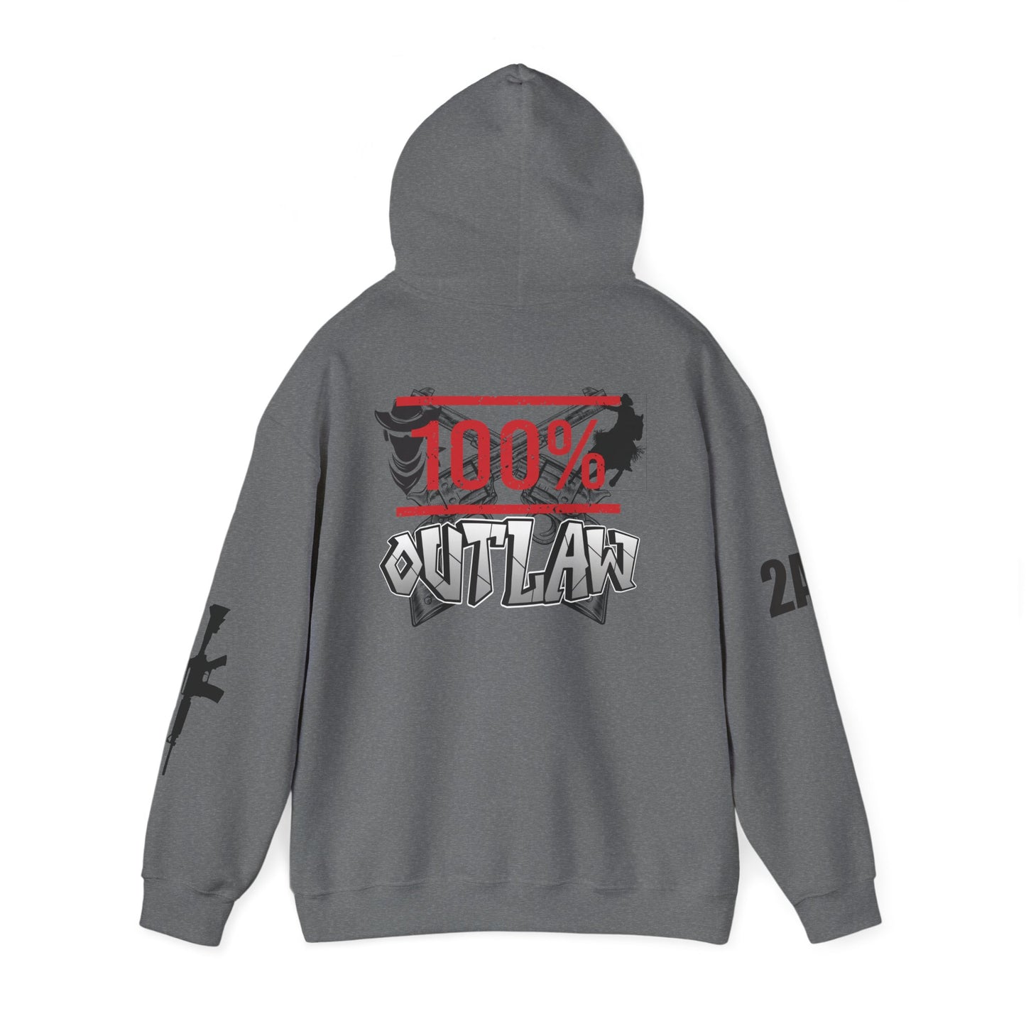 Unisex Heavy Blend™ 100% Outlaw Hooded Sweatshirt