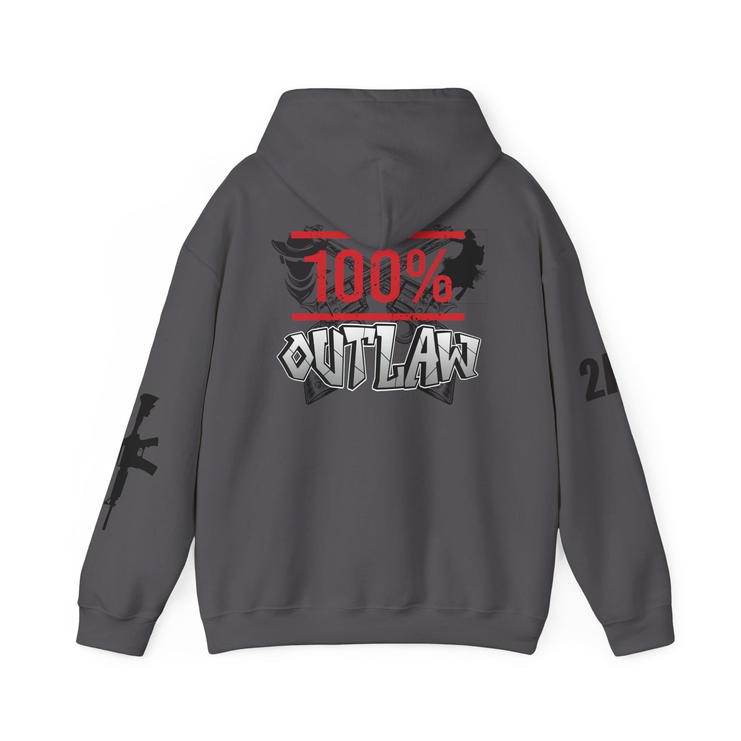 Unisex Heavy Blend™ 100% Outlaw Hooded Sweatshirt