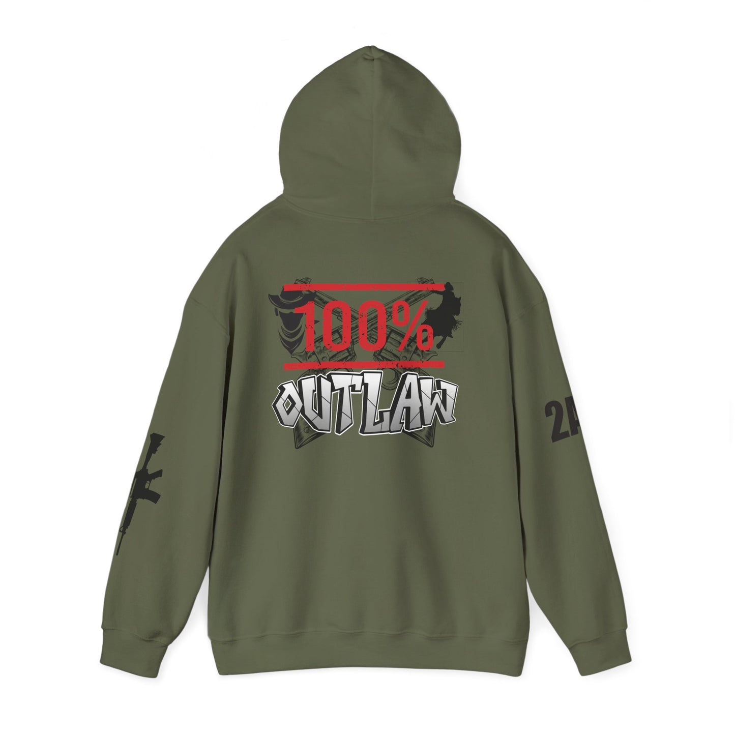Unisex Heavy Blend™ 100% Outlaw Hooded Sweatshirt