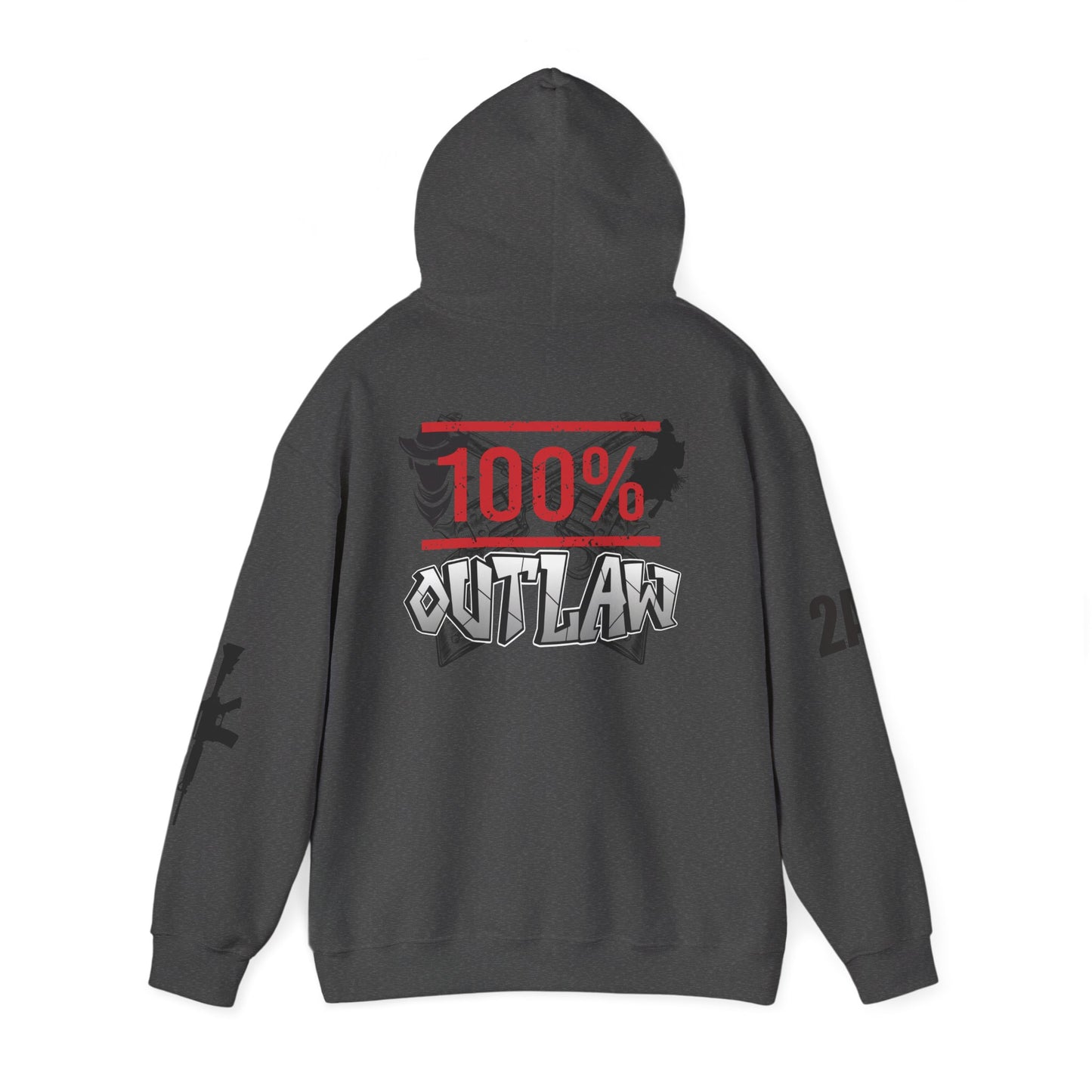 Unisex Heavy Blend™ 100% Outlaw Hooded Sweatshirt