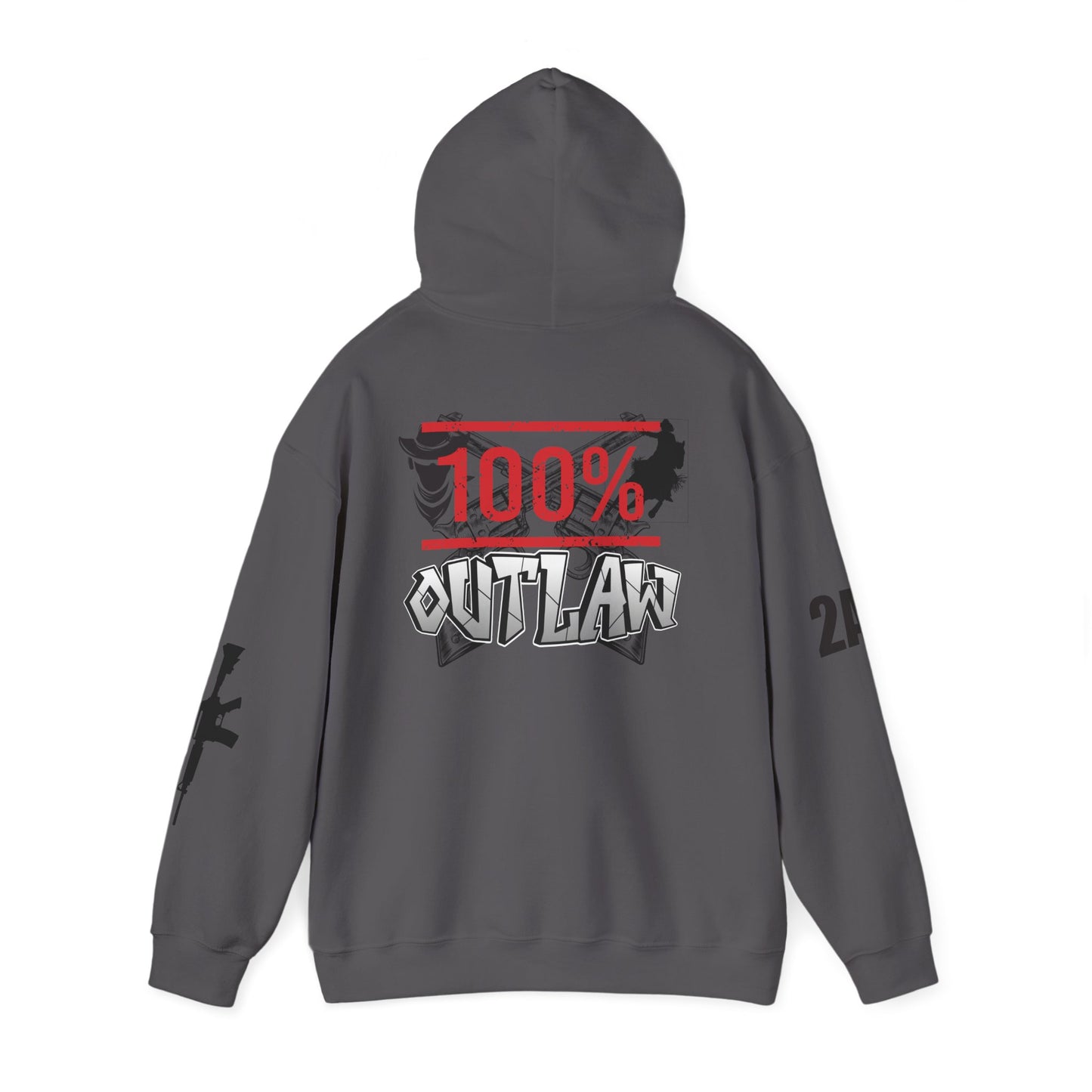Unisex Heavy Blend™ 100% Outlaw Hooded Sweatshirt