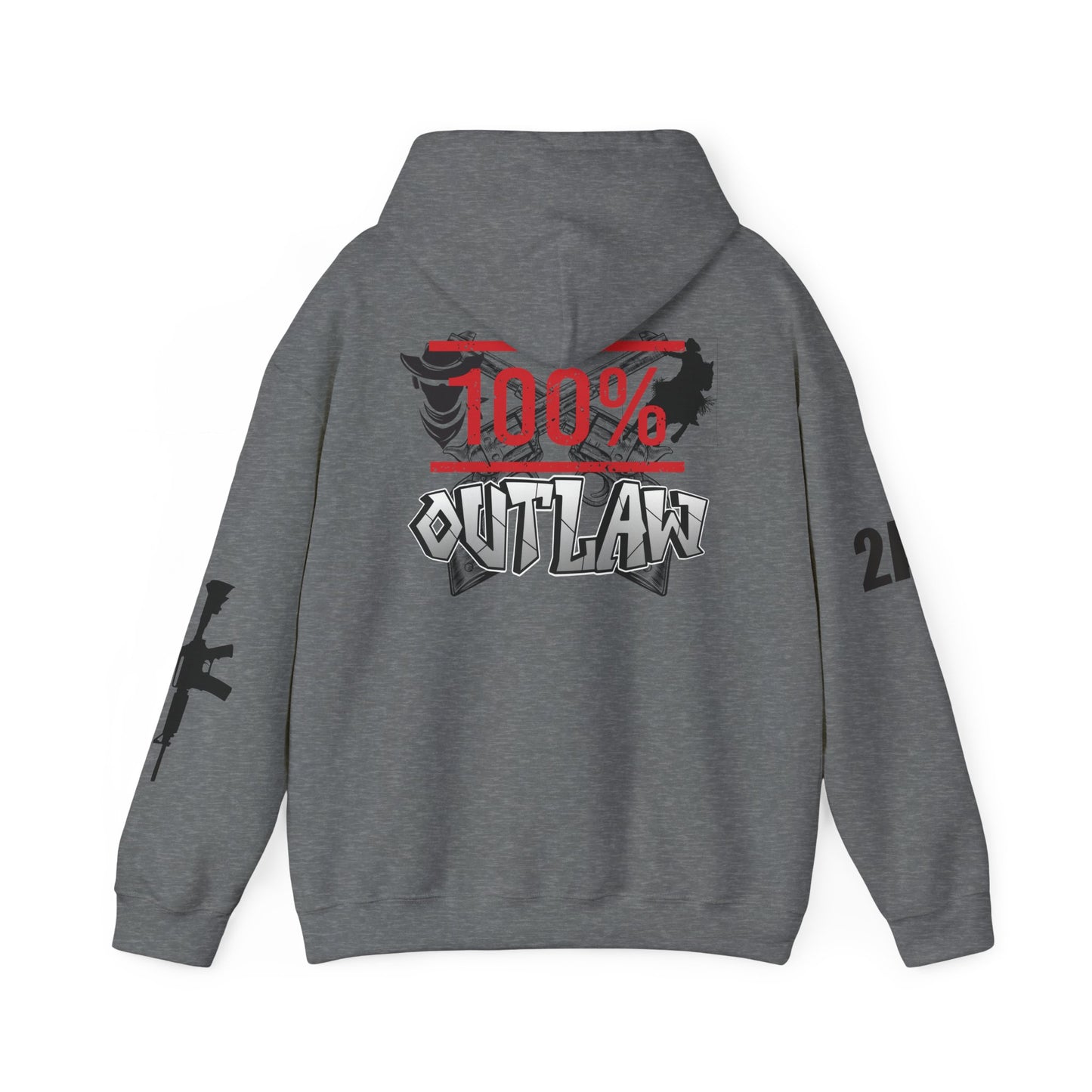 Unisex Heavy Blend™ 100% Outlaw Hooded Sweatshirt