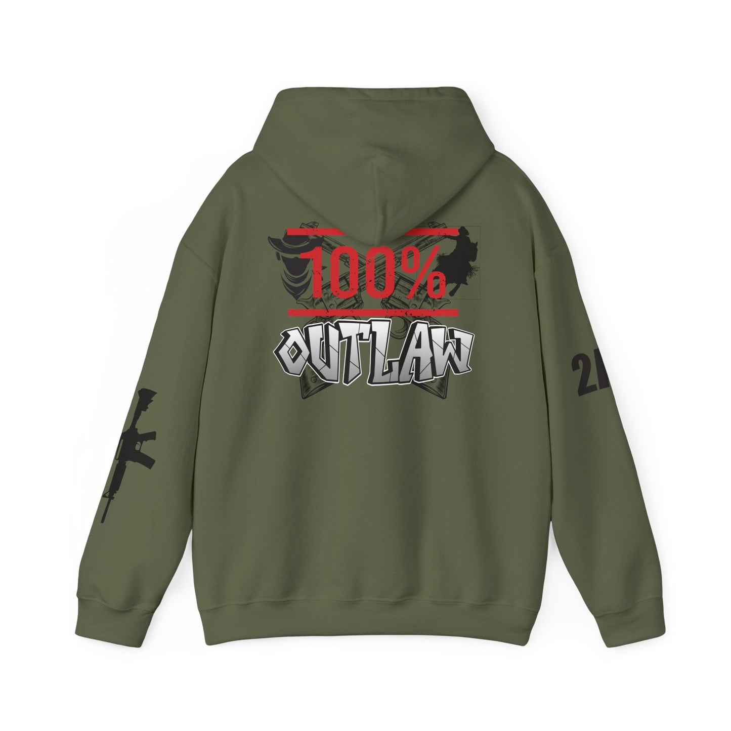 Unisex Heavy Blend™ 100% Outlaw Hooded Sweatshirt