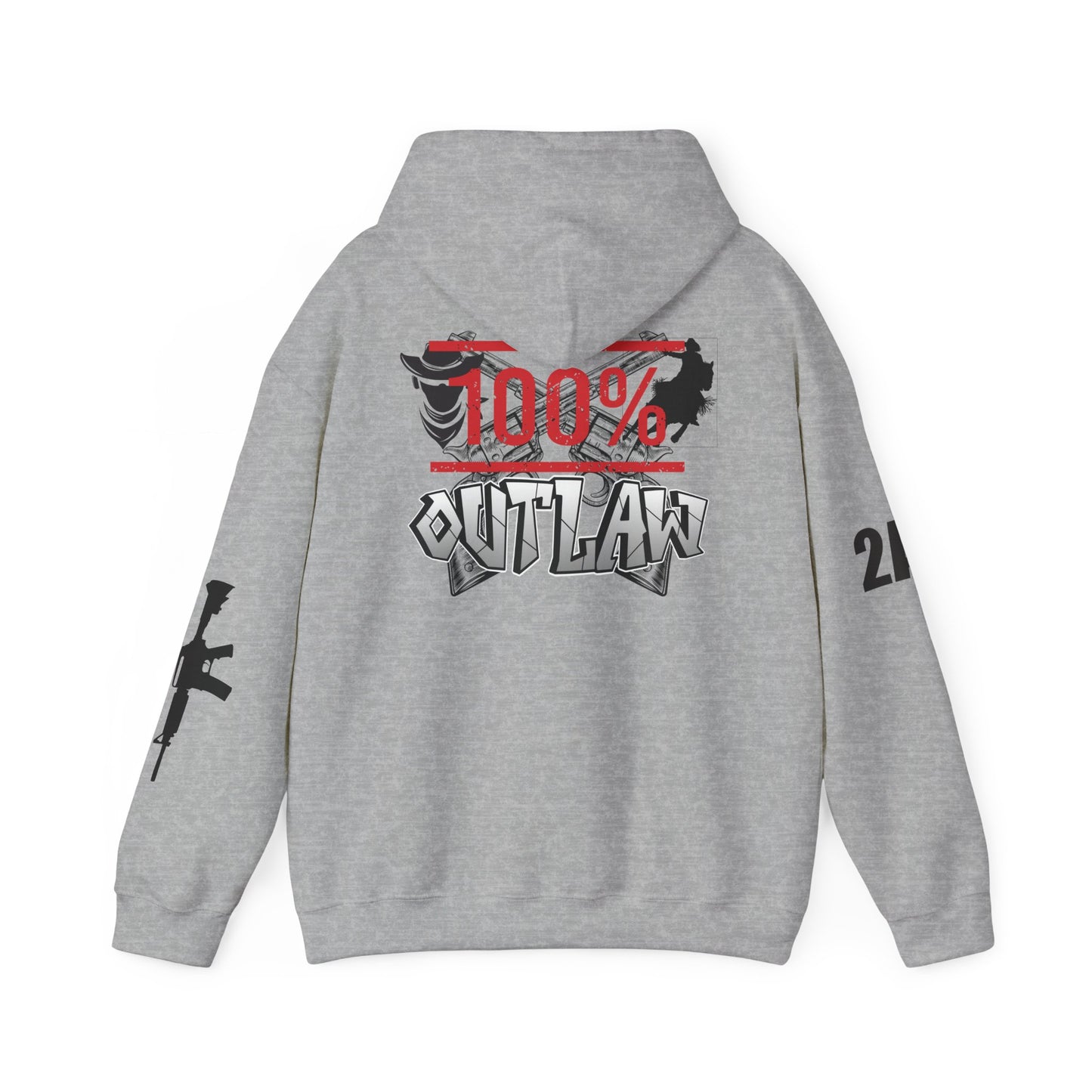 Unisex Heavy Blend™ 100% Outlaw Hooded Sweatshirt