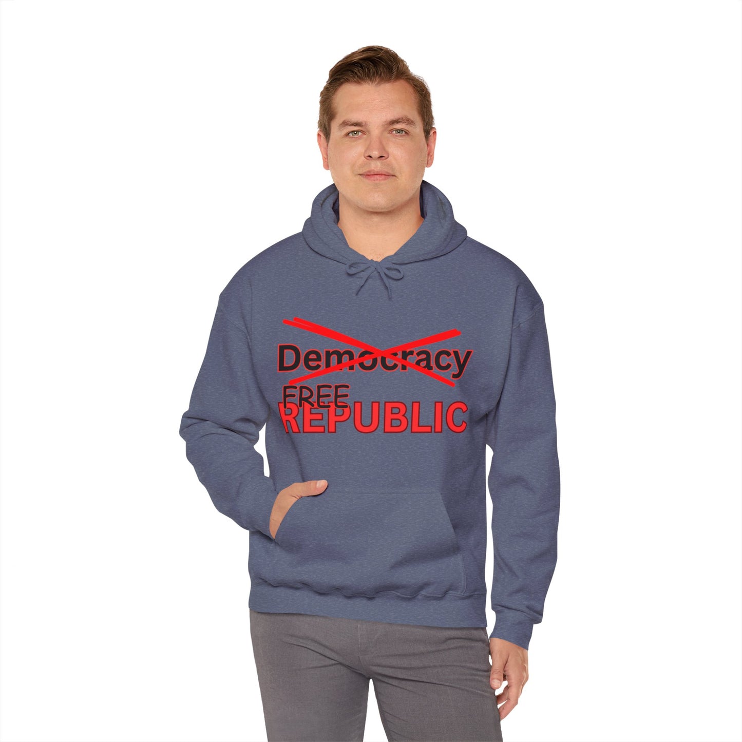 Unisex Heavy Blend™ Hooded Republic Sweatshirt