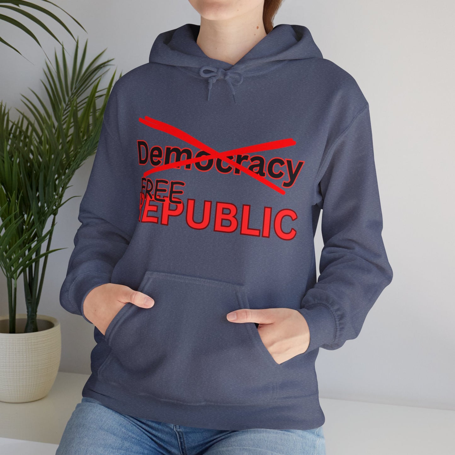 Unisex Heavy Blend™ Hooded Republic Sweatshirt