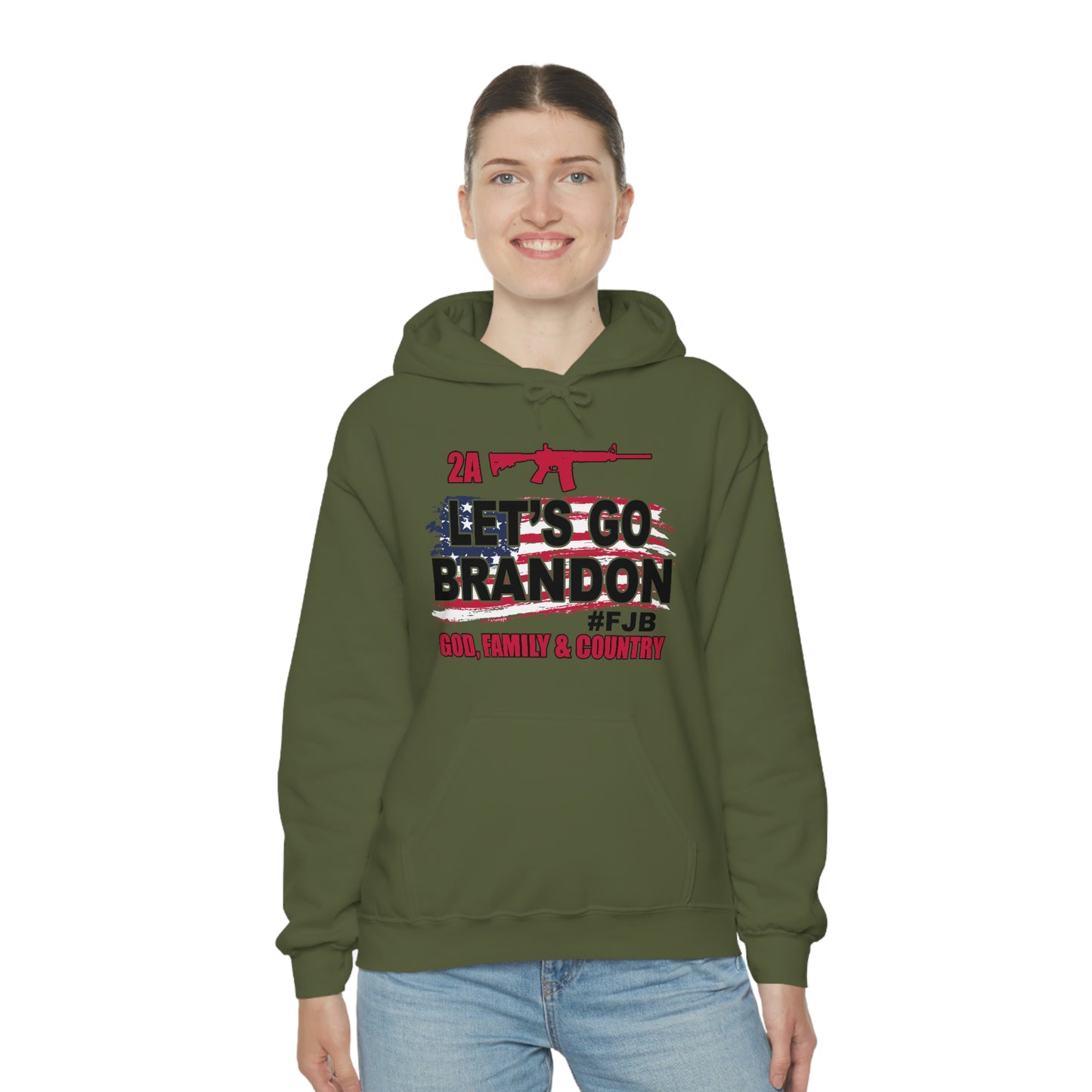 Unisex Heavy Blend™  LGB #FJB Hooded Sweatshirt