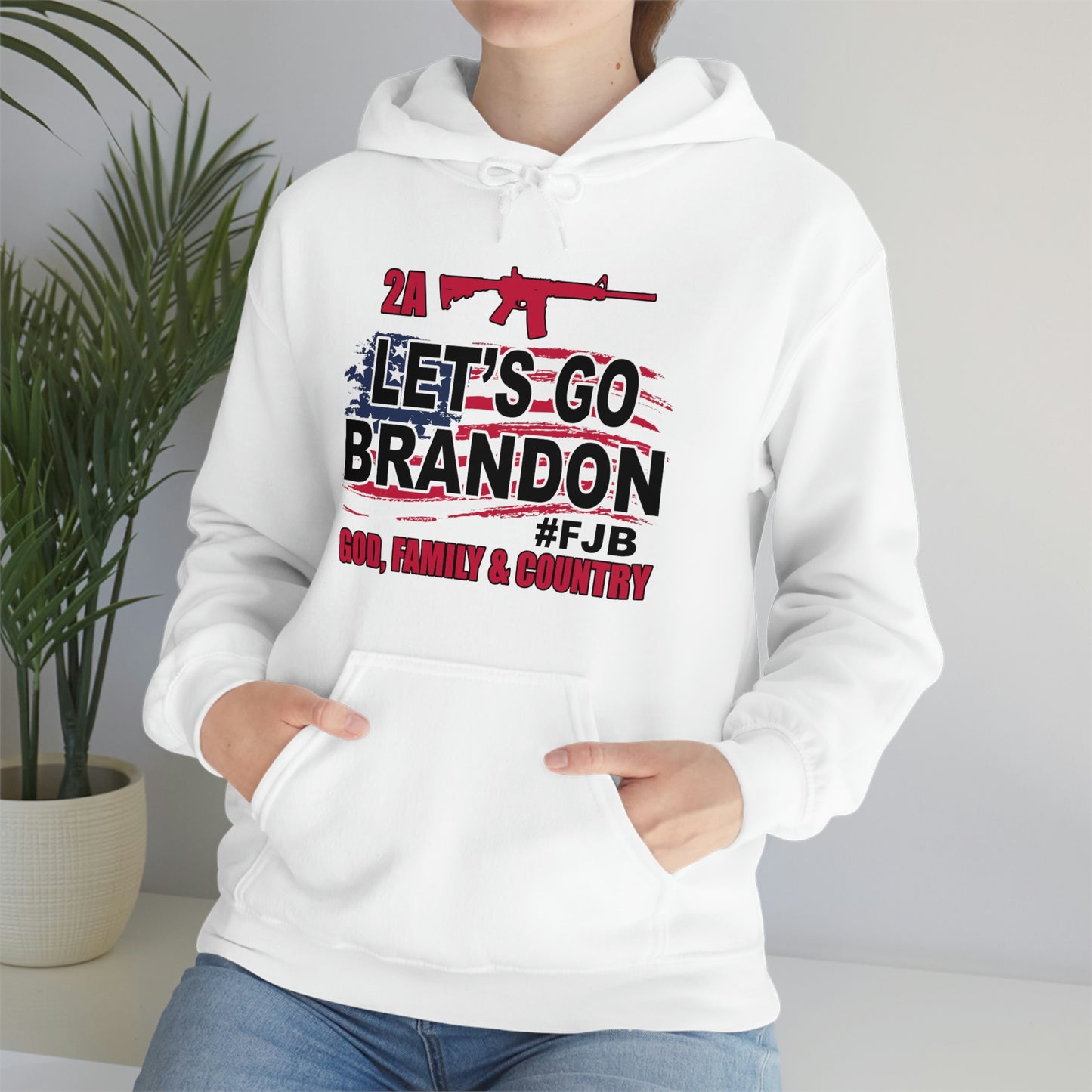 Unisex Heavy Blend™  LGB #FJB Hooded Sweatshirt