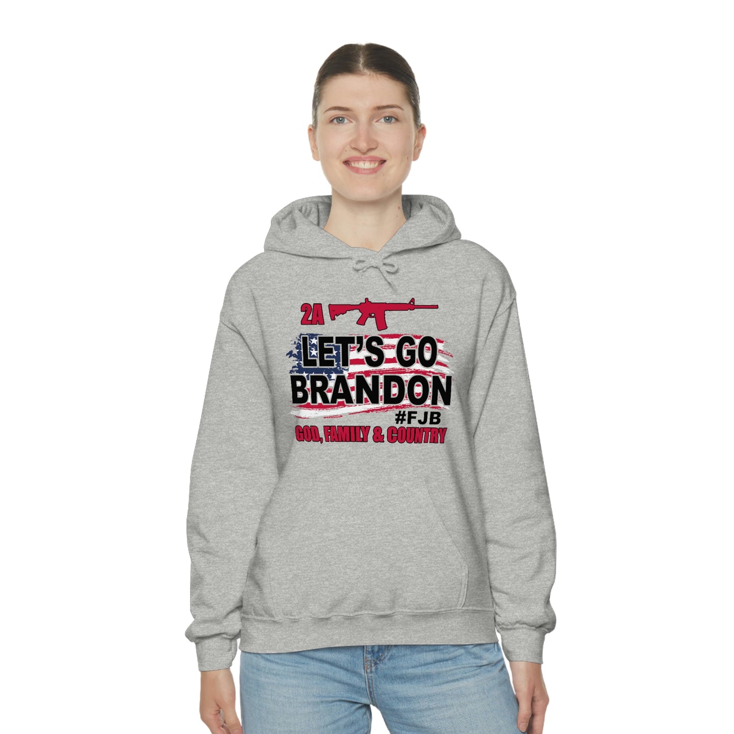 Unisex Heavy Blend™  LGB #FJB Hooded Sweatshirt