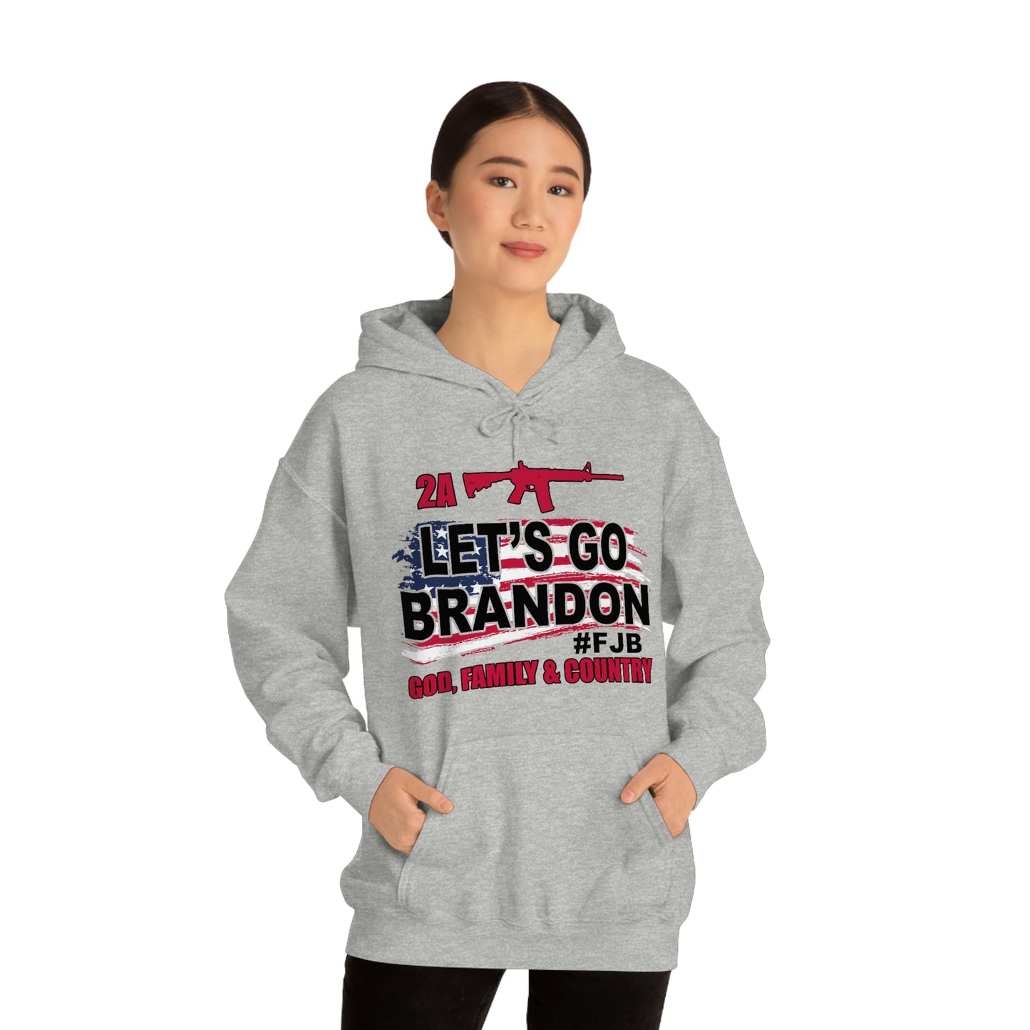 Unisex Heavy Blend™  LGB #FJB Hooded Sweatshirt