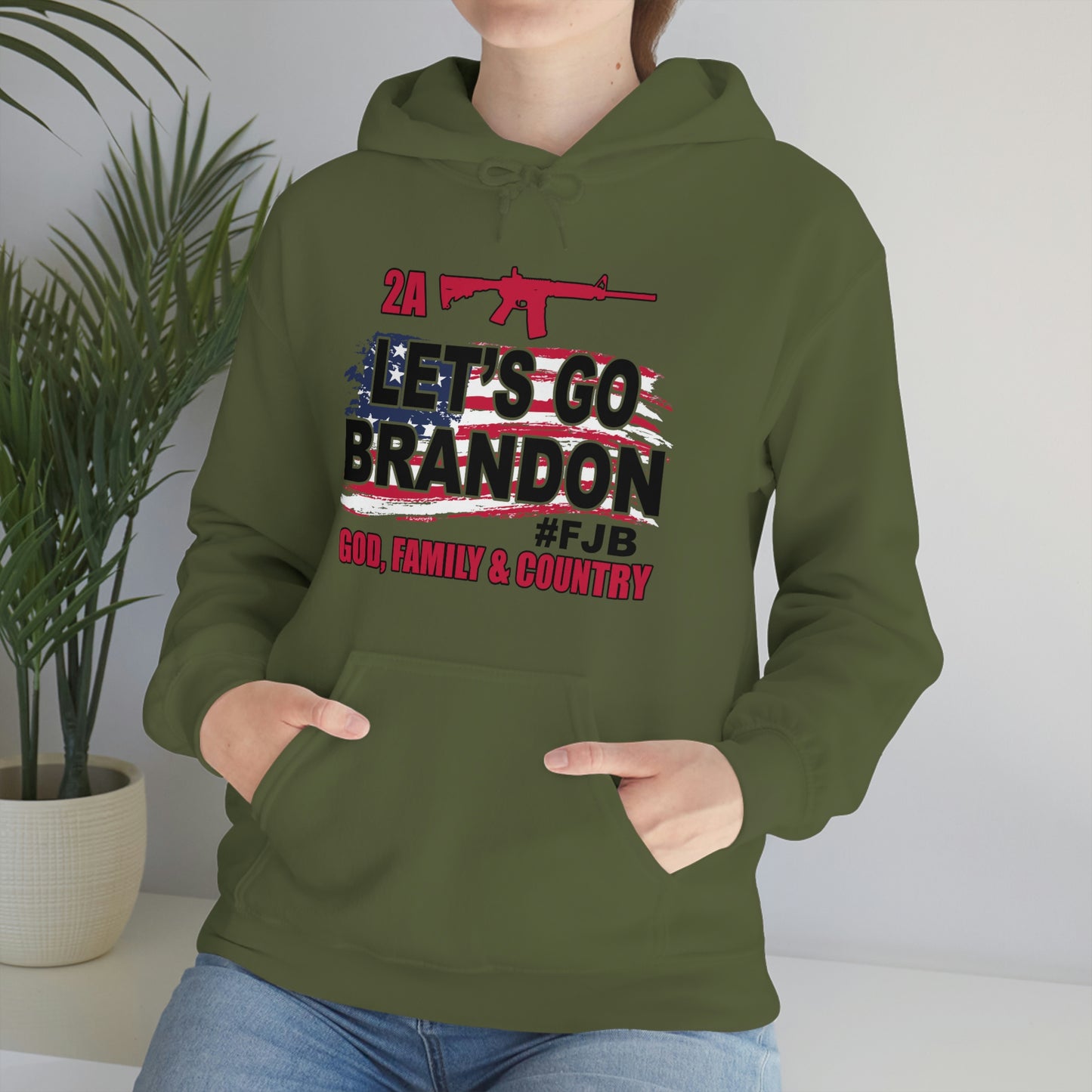 Unisex Heavy Blend™  LGB #FJB Hooded Sweatshirt