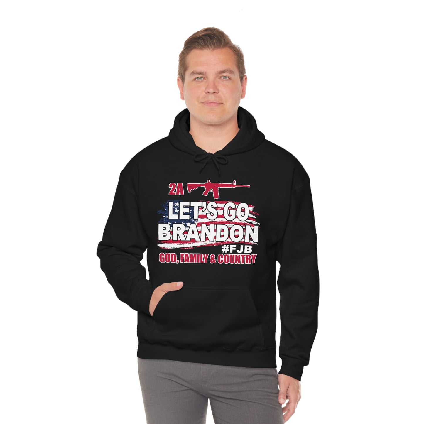 Unisex Heavy Blend™  LGB #FJB Hooded Sweatshirt