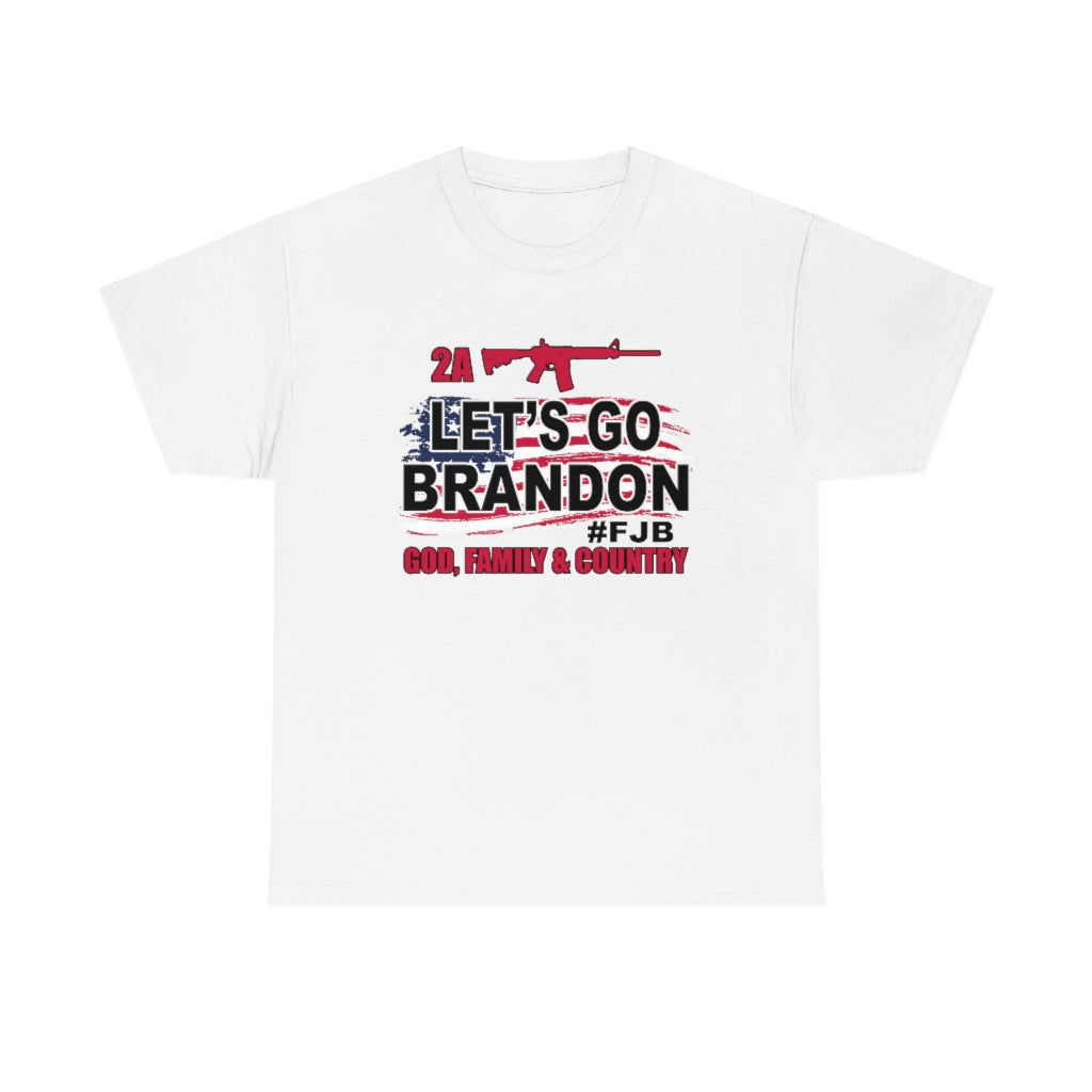 Freedom Tee - Let's Go Brandon Color Unisex Heavy Cotton Tee