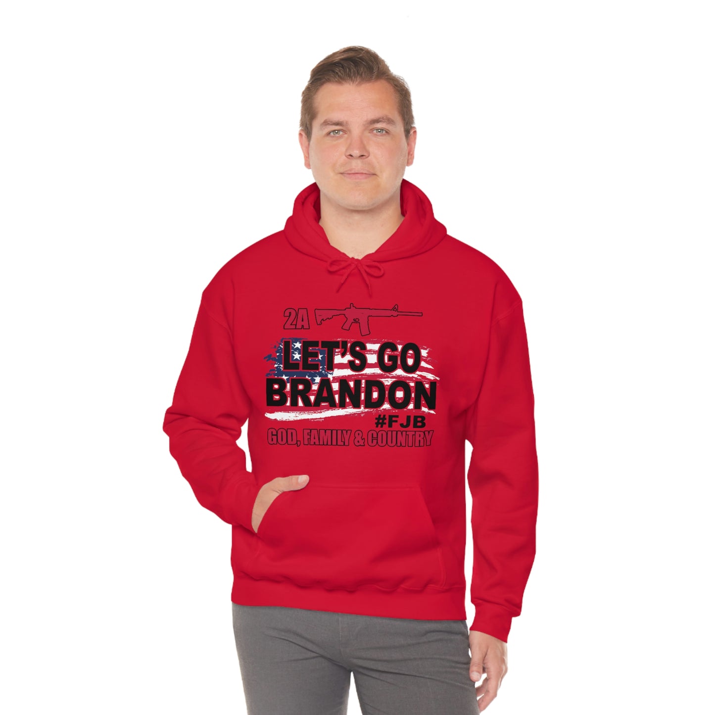 Unisex Heavy Blend™  LGB #FJB Hooded Sweatshirt