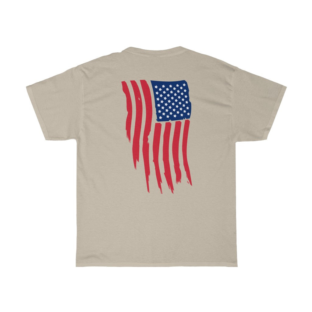 Freedom Tee - Freedom Flag Heavy Cotton Tee