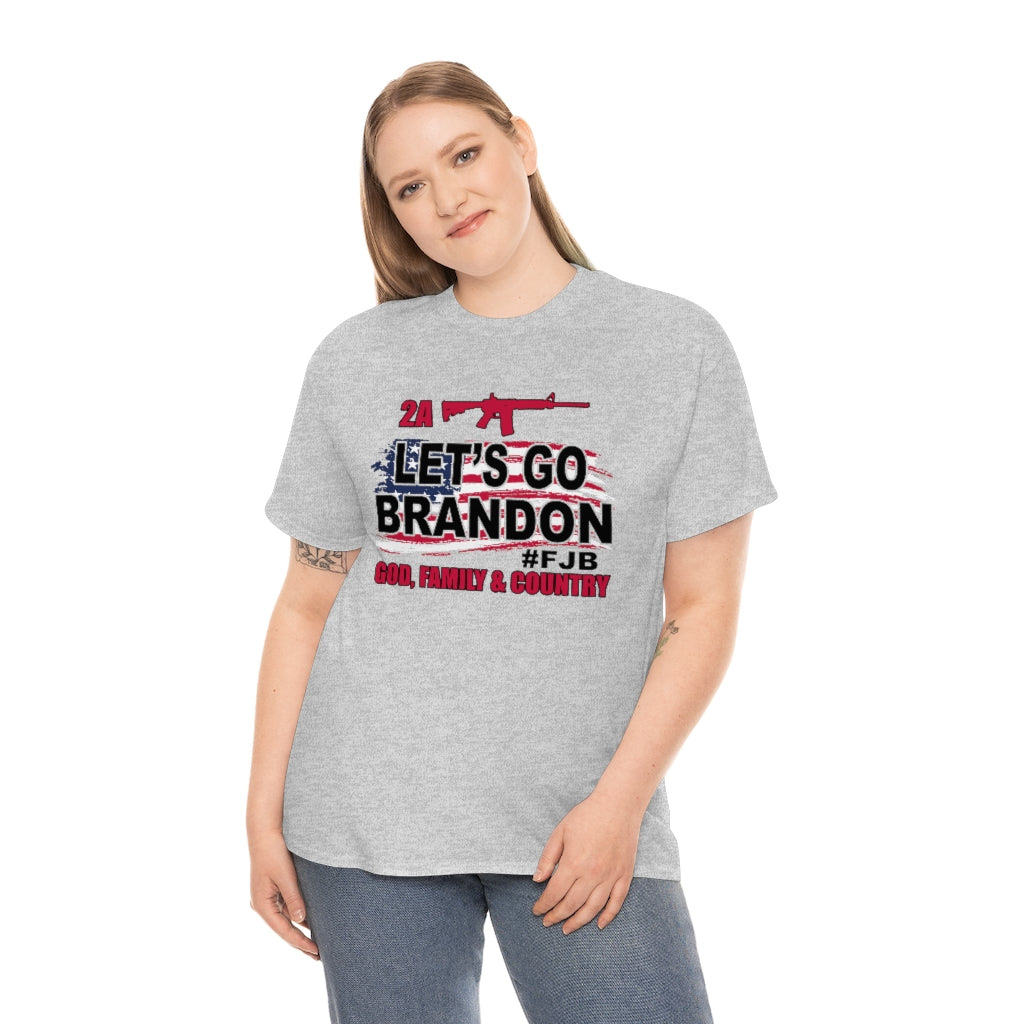 Freedom Tee - Let's Go Brandon Color Unisex Heavy Cotton Tee