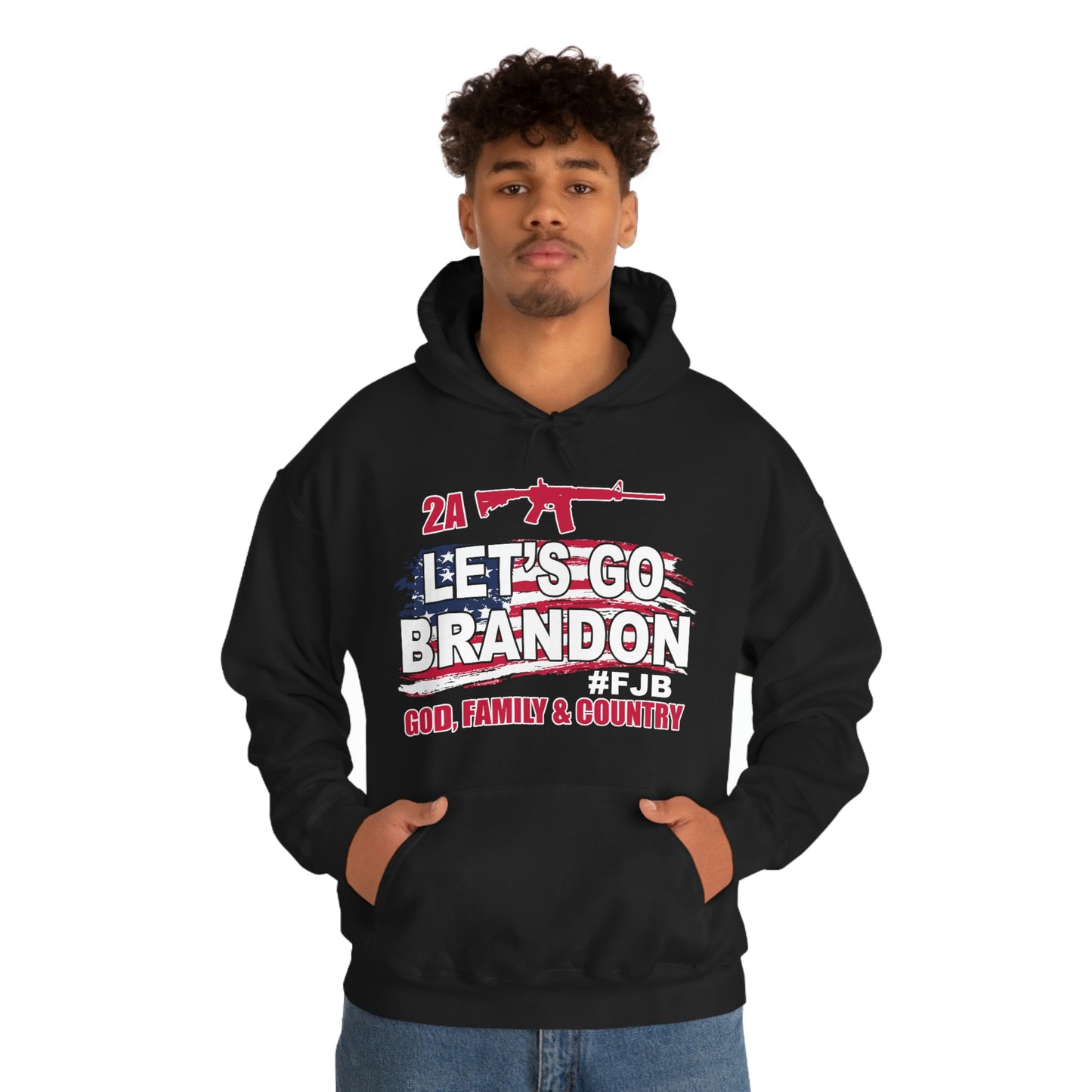 Unisex Heavy Blend™  LGB #FJB Hooded Sweatshirt