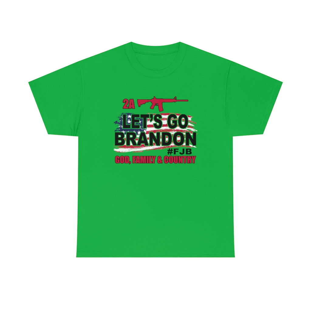 Freedom Tee - Let's Go Brandon Color Unisex Heavy Cotton Tee