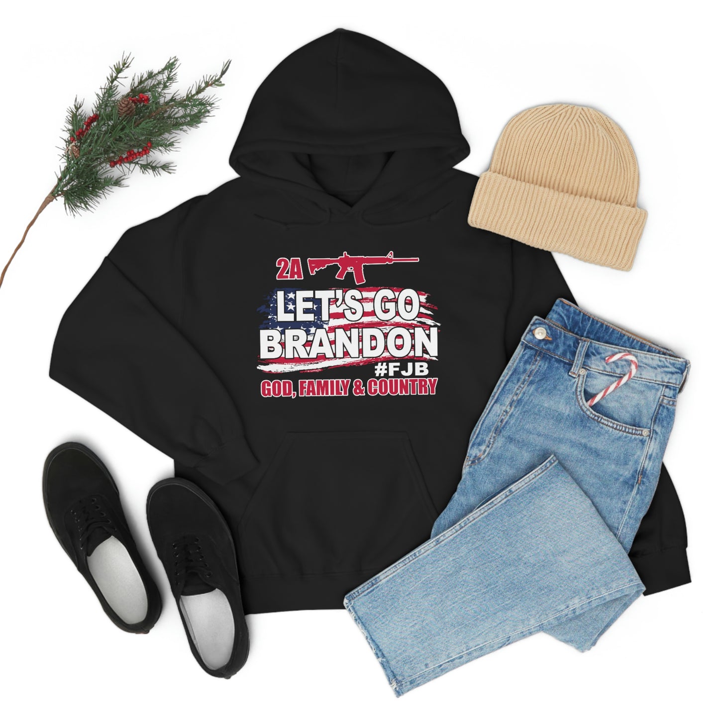 Unisex Heavy Blend™  LGB #FJB Hooded Sweatshirt