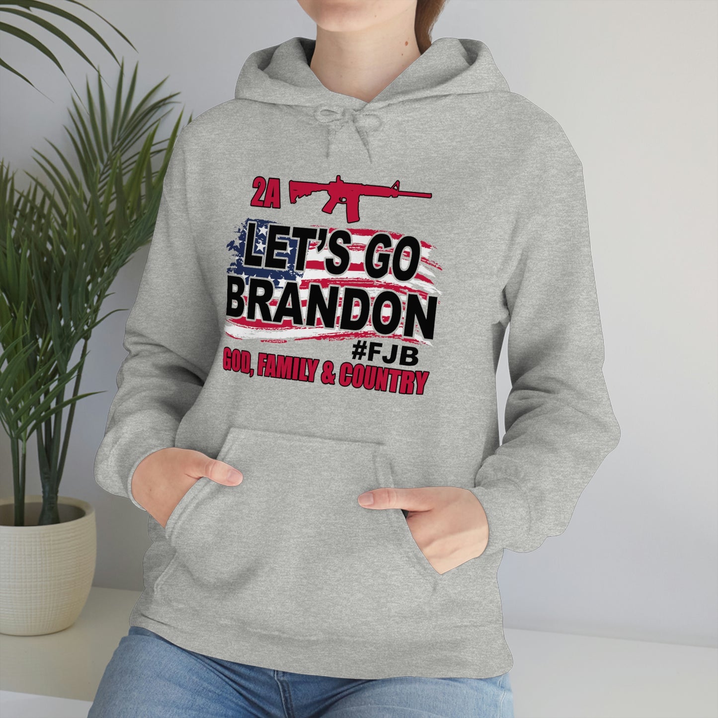 Unisex Heavy Blend™  LGB #FJB Hooded Sweatshirt