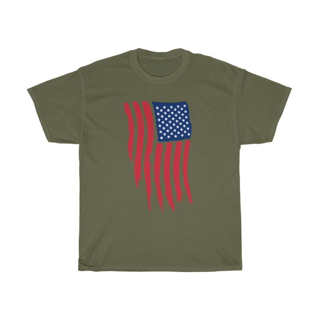 Freedom Tee - Freedom Flag Heavy Cotton Tee