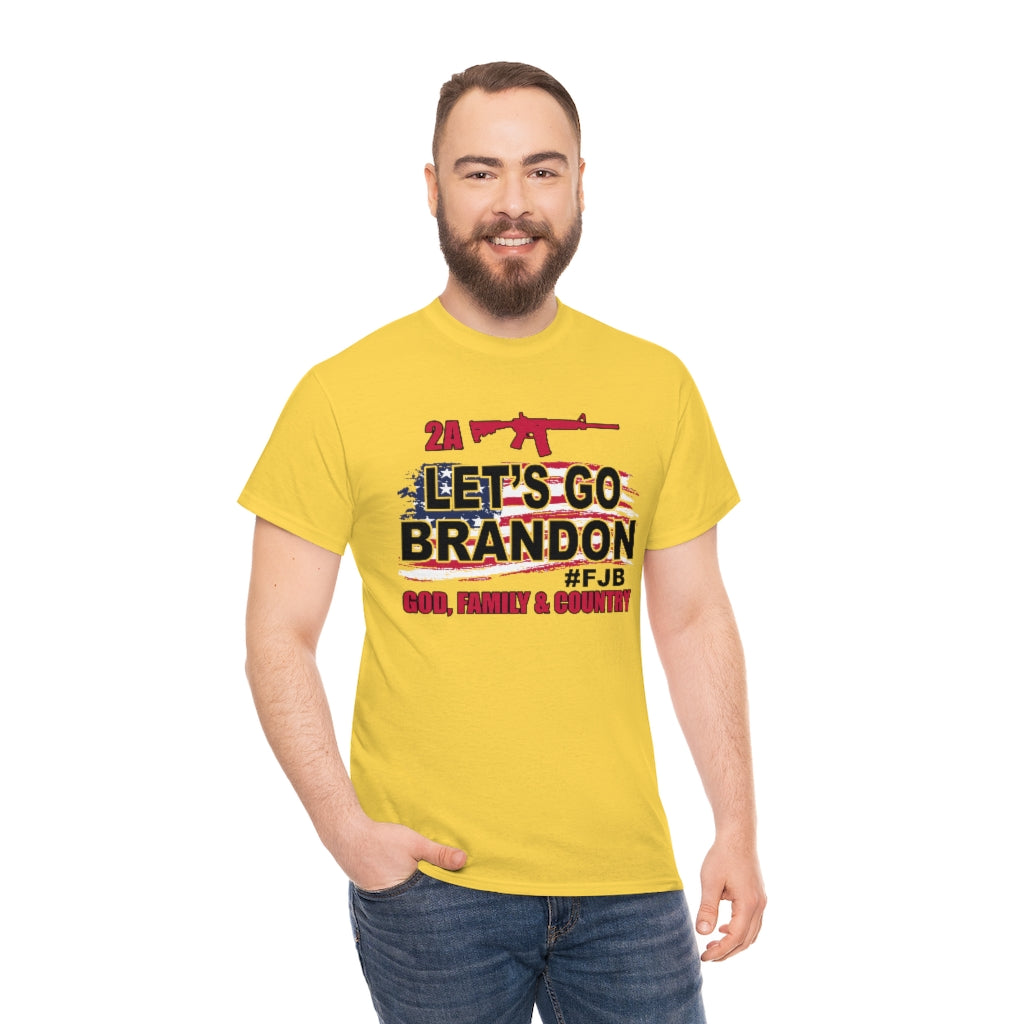 Freedom Tee - Let's Go Brandon Color Unisex Heavy Cotton Tee