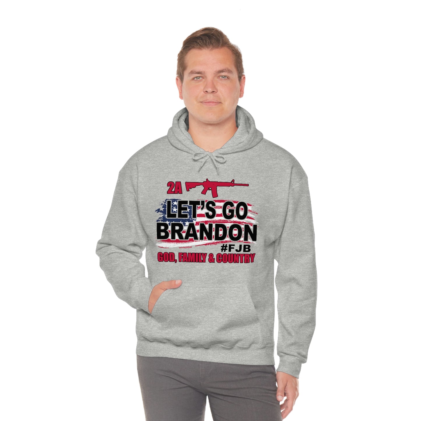 Unisex Heavy Blend™  LGB #FJB Hooded Sweatshirt