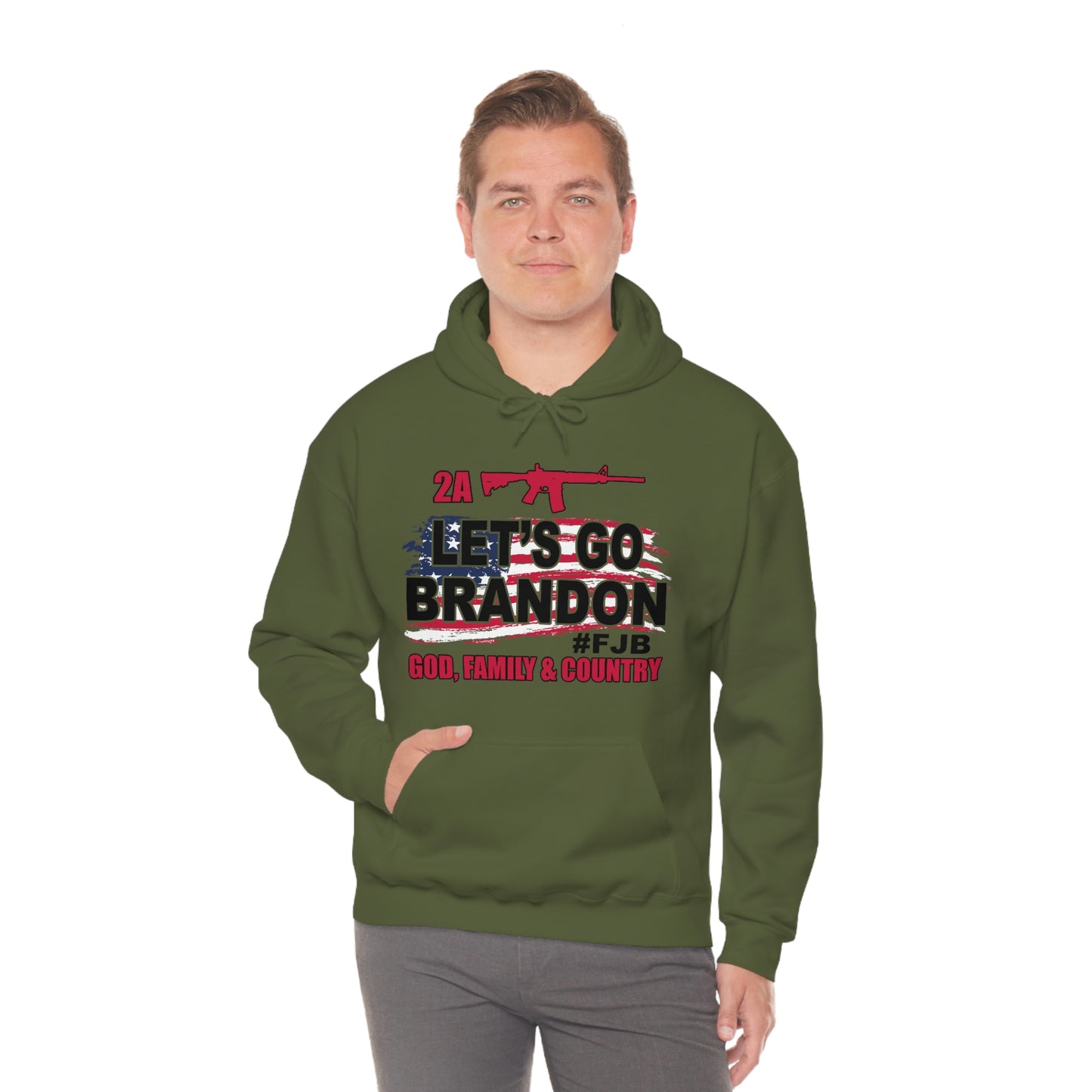 Unisex Heavy Blend™  LGB #FJB Hooded Sweatshirt