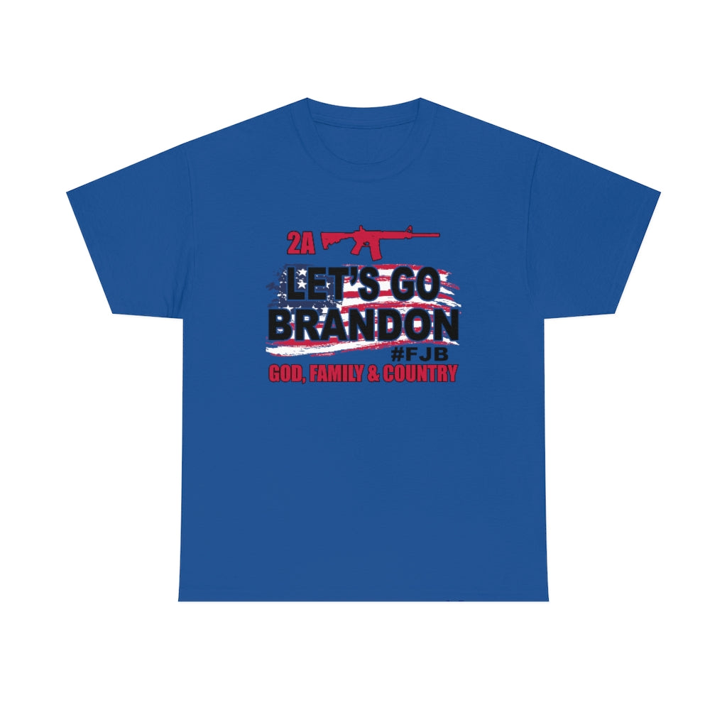 Freedom Tee - Let's Go Brandon Color Unisex Heavy Cotton Tee