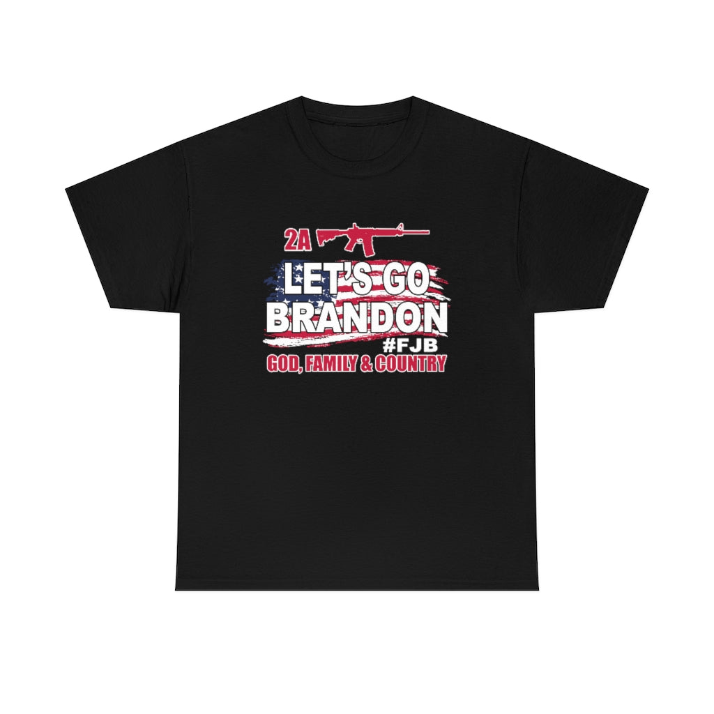 Freedom Tee - Let's Go Brandon Color Unisex Heavy Cotton Tee